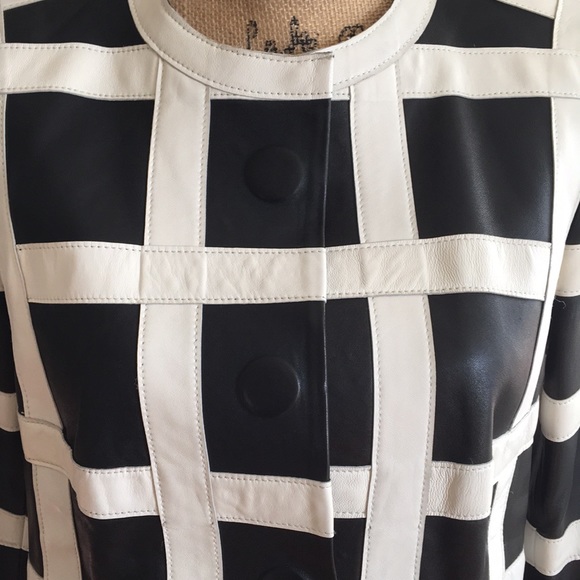 CARLISLE • Gorgeous HIGHRISE Leather Jacket $1395 Retail - Picture 7 of 16